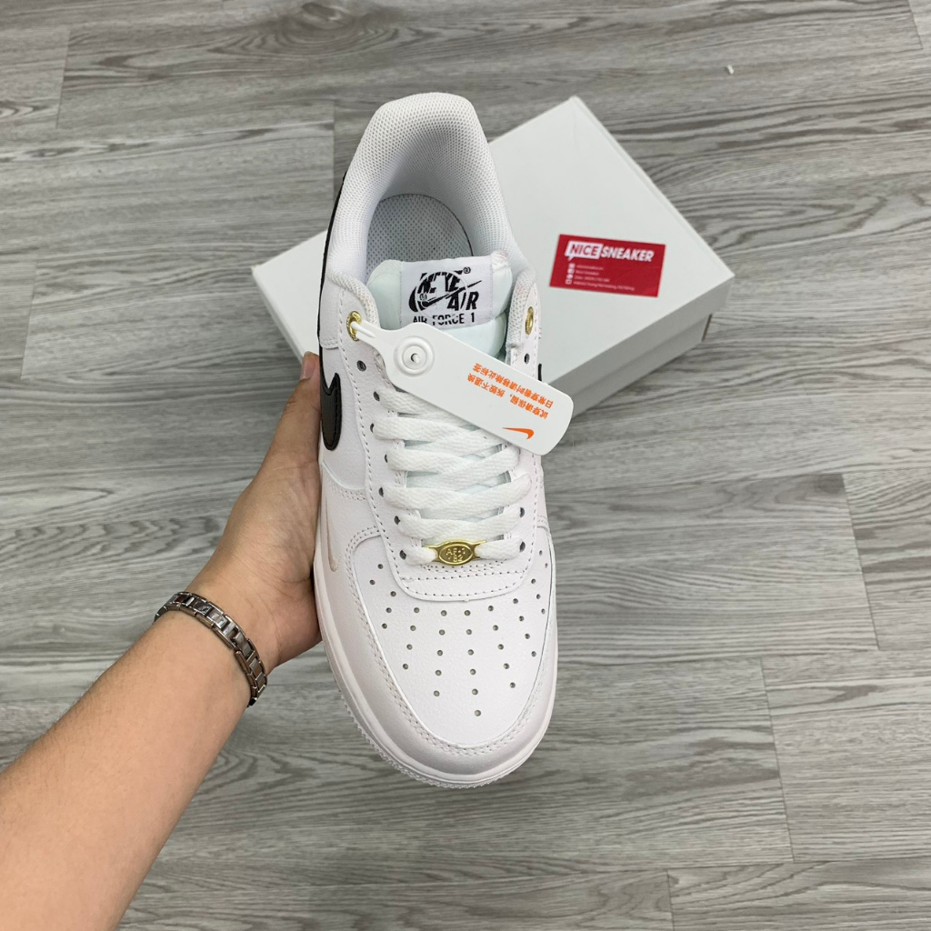 Giày Air Force 1 Anniversary Black White, giày trắng đen mới nhất - NICE SNEAKER | Chất lượng siêu cấp.