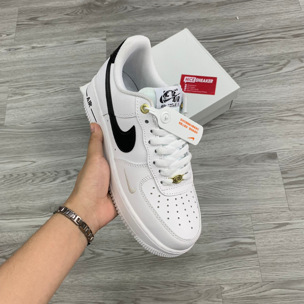 Giày Air Force 1 Anniversary Black White, giày trắng đen mới nhất - NICE SNEAKER | Chất lượng siêu cấp.