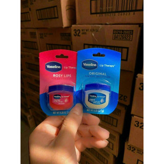 Dưỡng môi vaseline của mỹ 7g dạng hũ