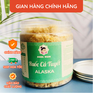 Chà bông / ruốc cá tuyết alaska - ruốc ăn dặm cho bé song nghi