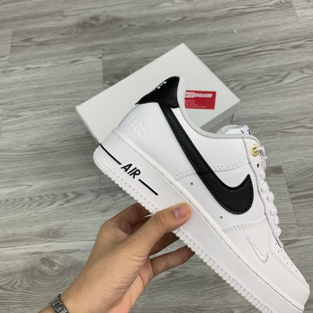 Giày Air Force 1 Anniversary Black White, giày trắng đen mới nhất - NICE SNEAKER | Chất lượng siêu cấp.