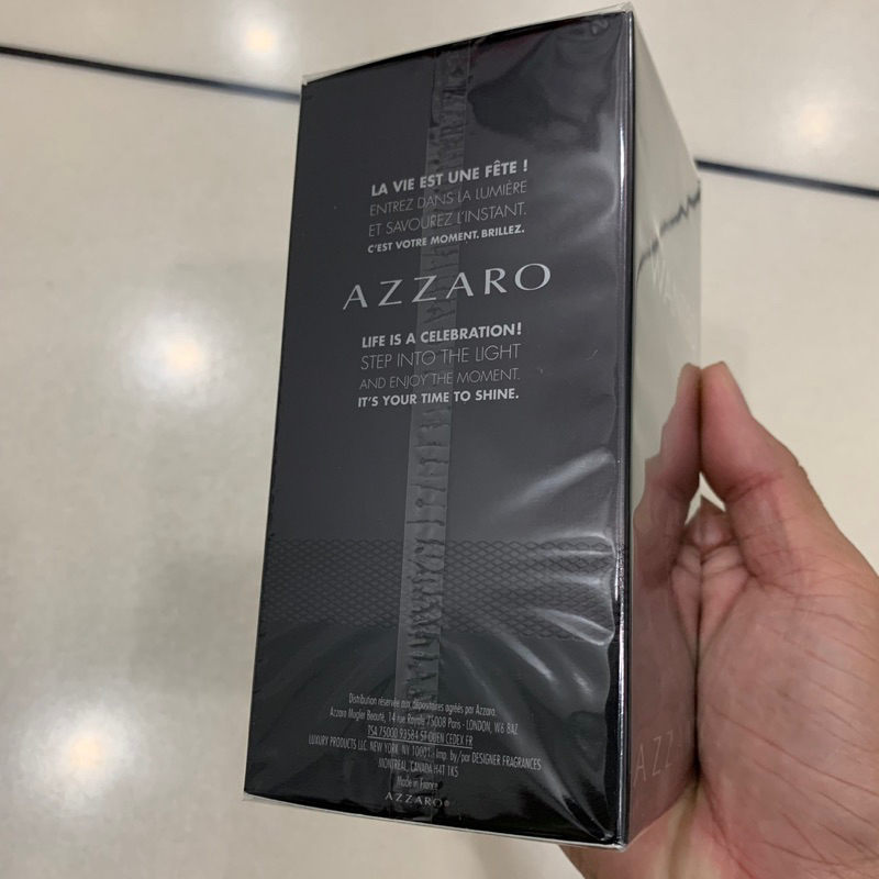 Nước hoa nam AZZARO The Most Wanted Intense 150ml EDP full seal