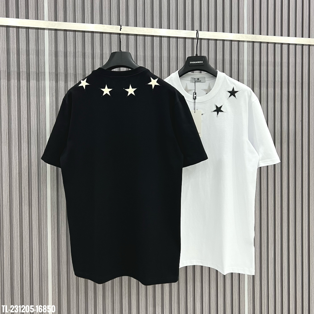 🔥Hot🔥Áo thun Givenchy thêu sao thiết kế hot trend Nam nữ New 2023