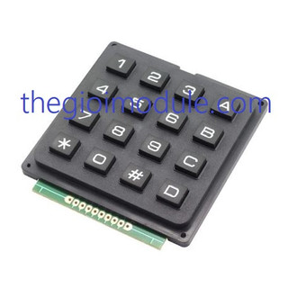 Bàn phím ma trận nhựa cứng 4x4 keypad