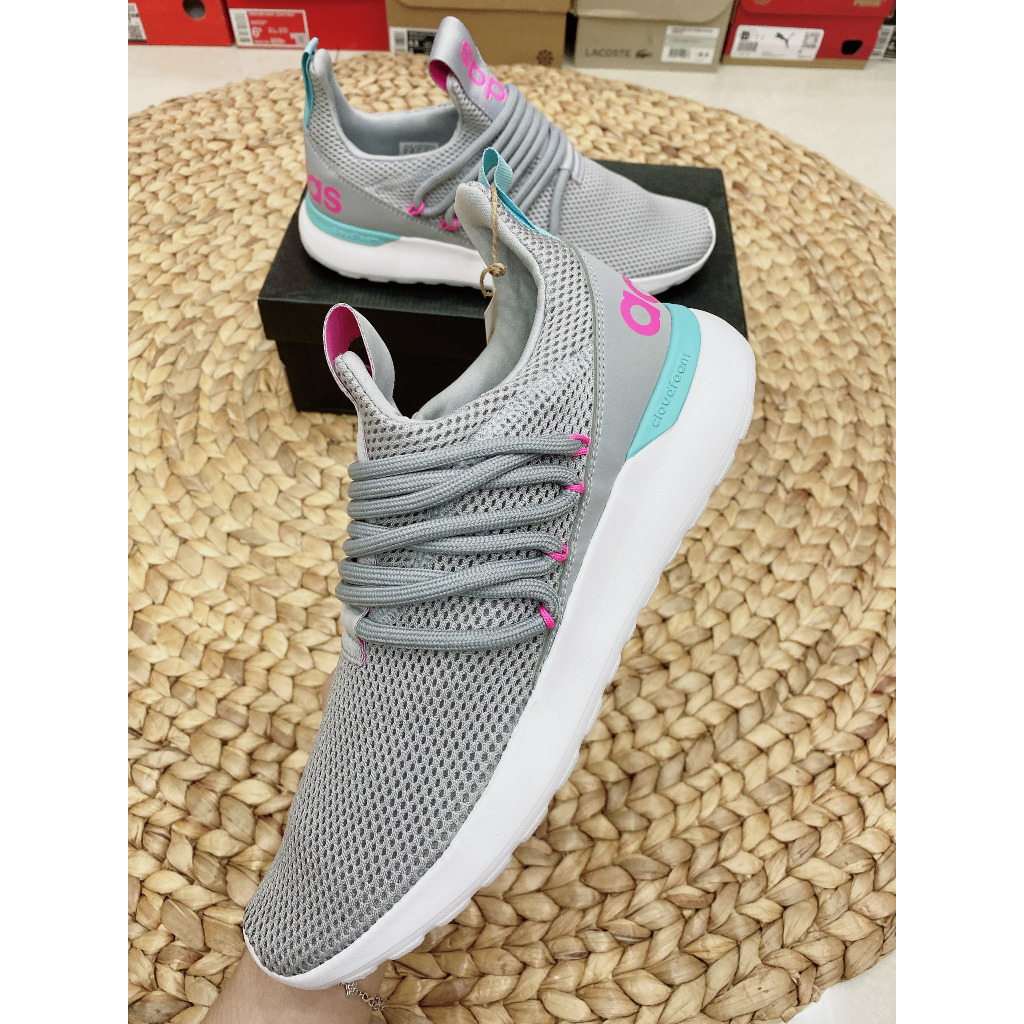 Săn sale hãng Giày Adidas Lite nữ màu xám FY7206 size 7us size 40VN
