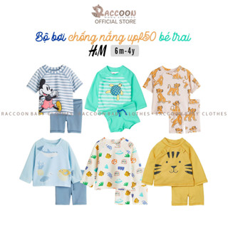 Bộ bơi bé trai bé gái tay dài chống nắng xuất dư