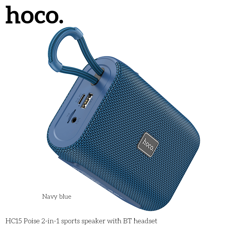 Loa Bluetooth Kiêm Tai Nghe 2in1 Hoco HC15