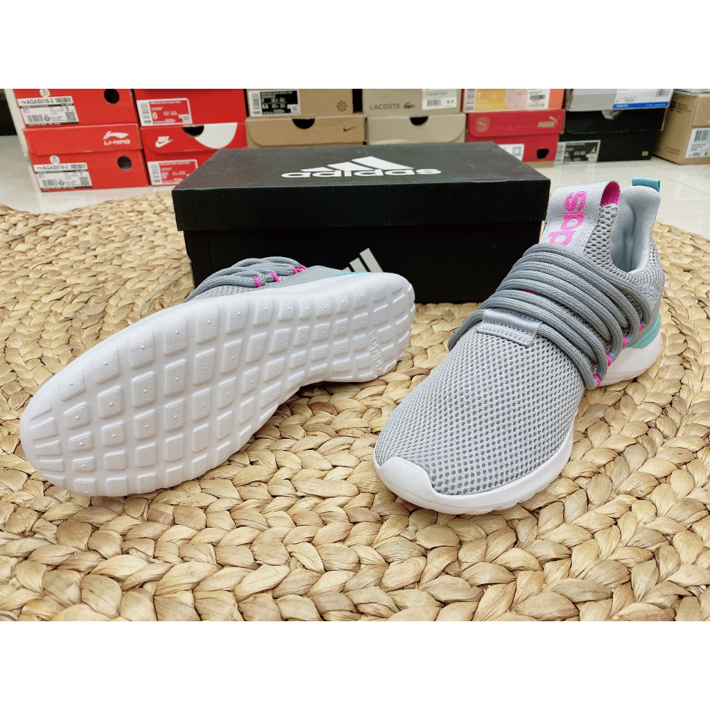 Săn sale hãng Giày Adidas Lite nữ màu xám FY7206 size 7us size 40VN