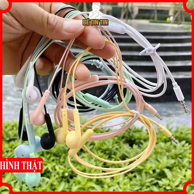 Tai nghe nhét tai có dây U19 giắc cắm 3.5mm tích hợp micro chất lượng cao dành cho điện thoại -TTS9