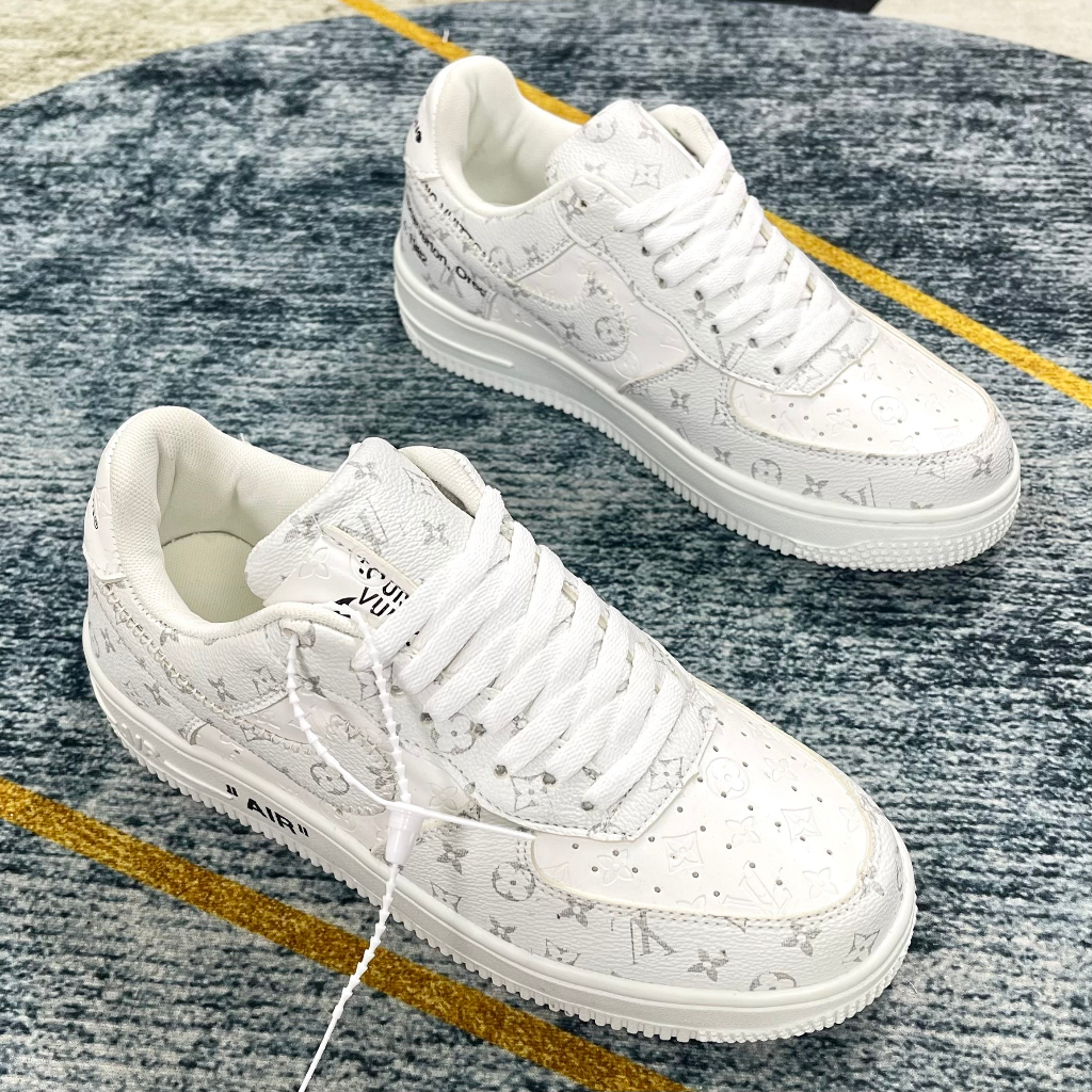 Giày Sneaker , Giày Thể Thao , AF1 Lv Xám Sz 36-43