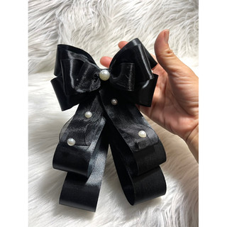 Kẹp tóc nơ voan. KT 15x20cm. Nhận thiết kế theo yêu cầu của khách