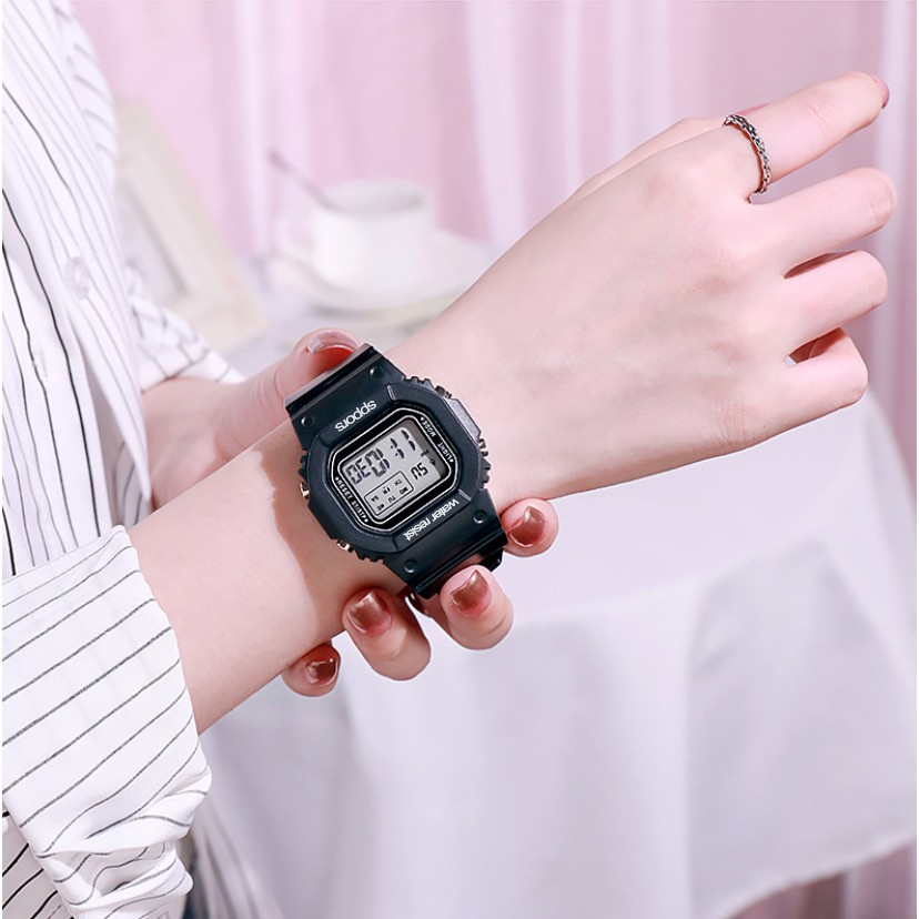 Đồng hồ thời trang unisex nam nữ SportG cao cấp chống nước tốt DH15