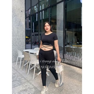 Quần ôm kaki thun big size nữ 60-100kg