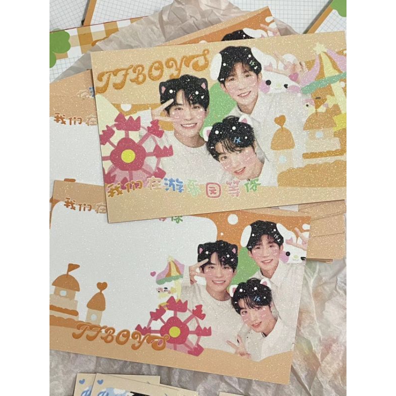 Set TFBOYS cam cam xinh xắn