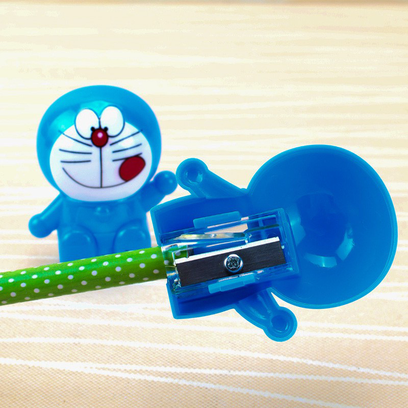 Đồ chuốt gọt bút viết chì gỗ hình DORAEMON / DOREMON dễ thương
