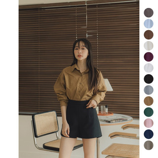 Áo sơ mi chống nhăn marron shirt by 𝐌𝐀𝐑𝐑𝐎𝐍