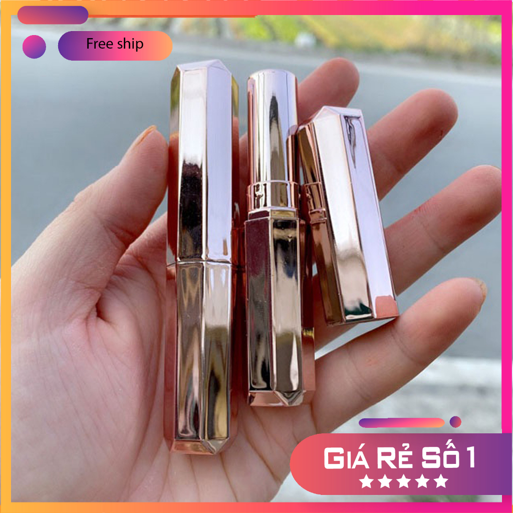 Vỏ son đổ trực tiếp cao cấp 3,5g, Vỏ son dưỡng