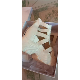 (SẴN ĐEN 35) Sandal thời trang đế 10,5cm cá tính (ẢNH THẬT)