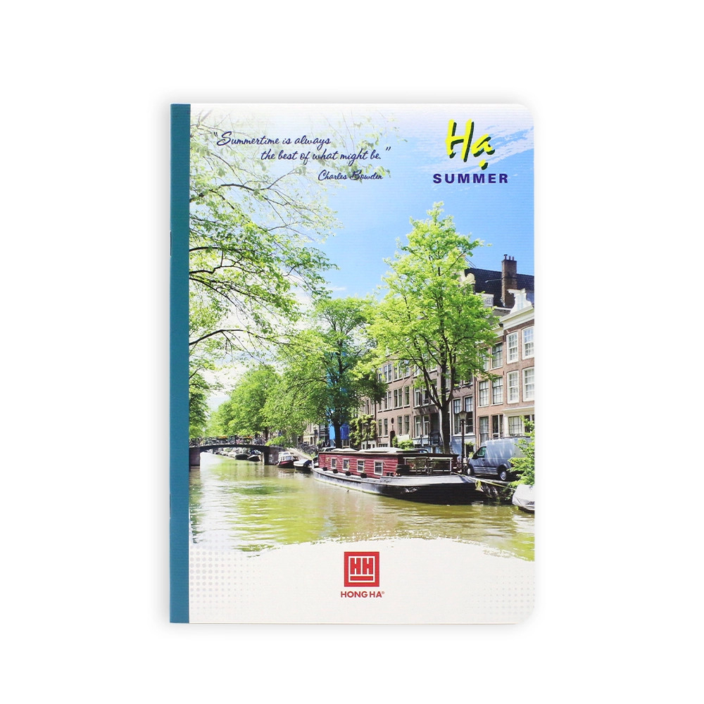 [BÁN LẺ] Vở kẻ ngang 72 trang bốn mùa Hồng Hà 1004