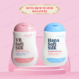 Dung dịch vệ sinh phụ nữ vb soft silk dung dịch vệ sinh phụ nữ hana soft silk hanayuki chính hãng