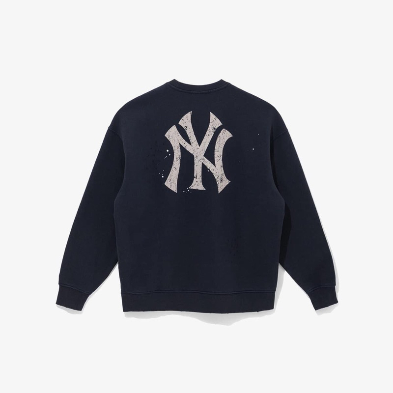 Áo Nỉ Sweater NEW ERA - MLB Grid Logo New York Yankees Sweatshirt Black / 13338671