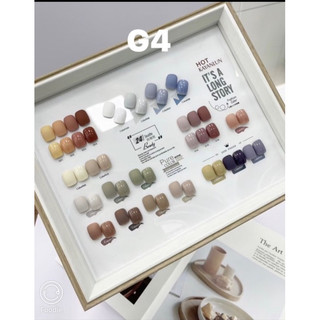 set 24  chai không bảng mầu
