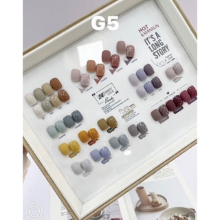 set 24  chai không bảng mầu