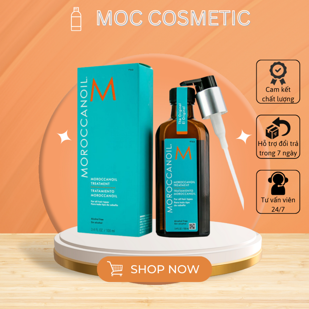 Tinh Dầu Dưỡng Tóc Moroccanoil 100ml chính hãng