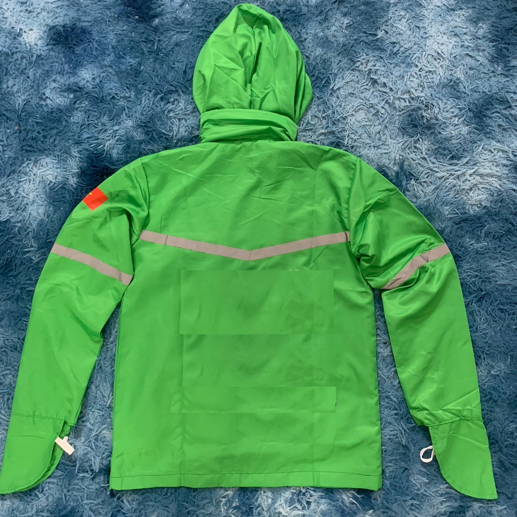 Áo khoác gió b ráp phản quang 2 mặt