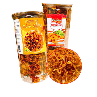 Mực xé sợi tẩm gia vị 300g mtfood