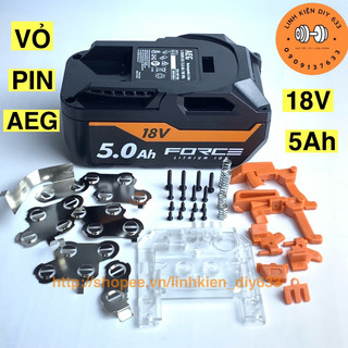Vỏ pin aeg 18v-5ah 18650