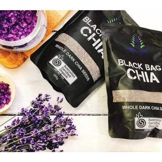[FREESHIP] 500g Hạt Chia Đen Úc Hạt Chia Hữu Cơ Chuẩn Organic Chất Lượng