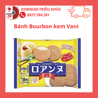 Bánh Bourbon kem Vani 18 cái