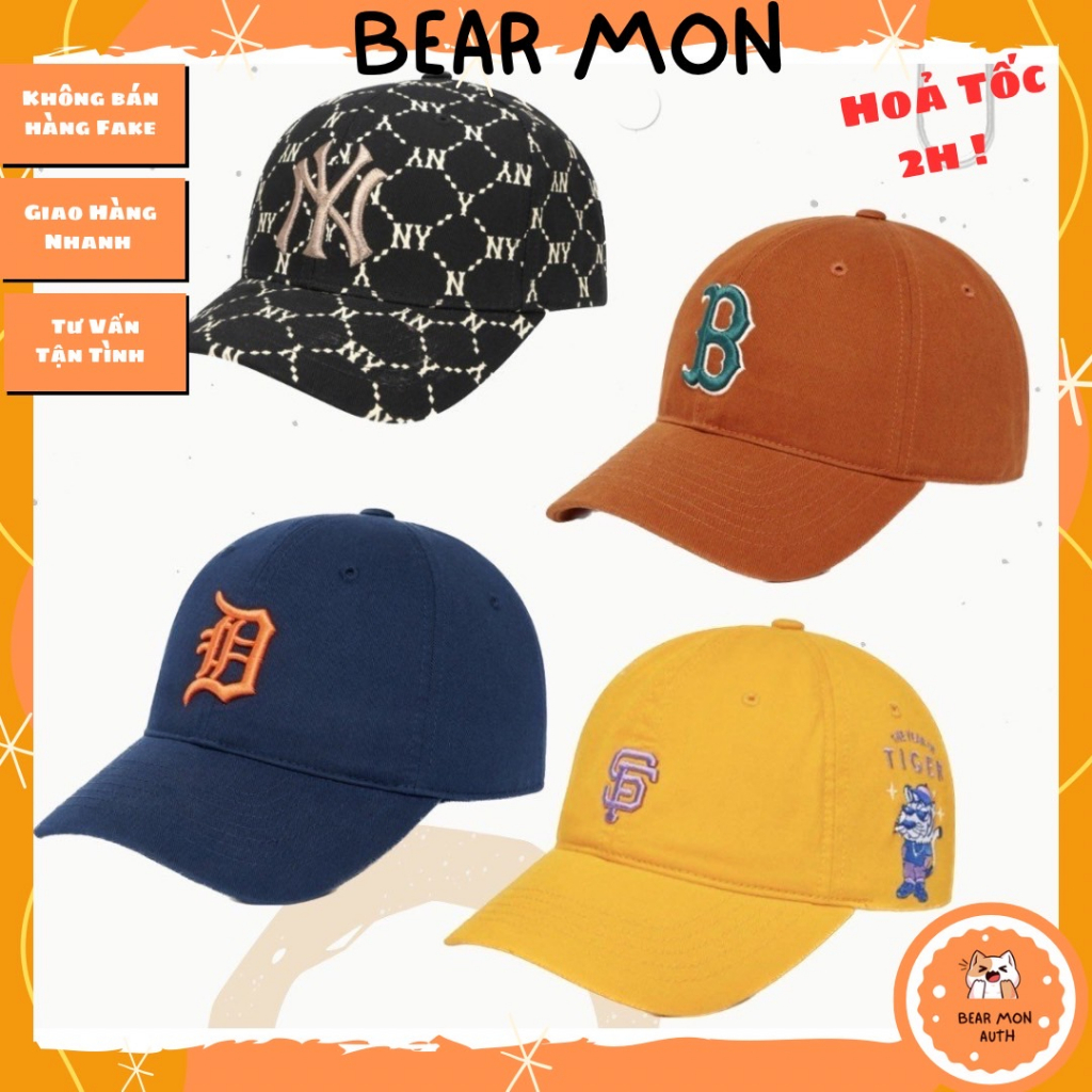 Mũ Lưỡi Trai MLB N-Cover Unstructured Ball Cap Boston Red Sox 3Acp6601N Màu nâu thêu chữ b màu xanh lá