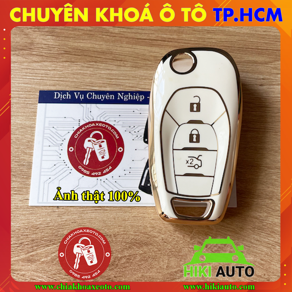 Ốp chìa khoá Chevrolet Traiblazer Colorado 3 nút bằng TPU, Ốp bảo vệ chìa nhìn sang trọng phong cách thời trang mới