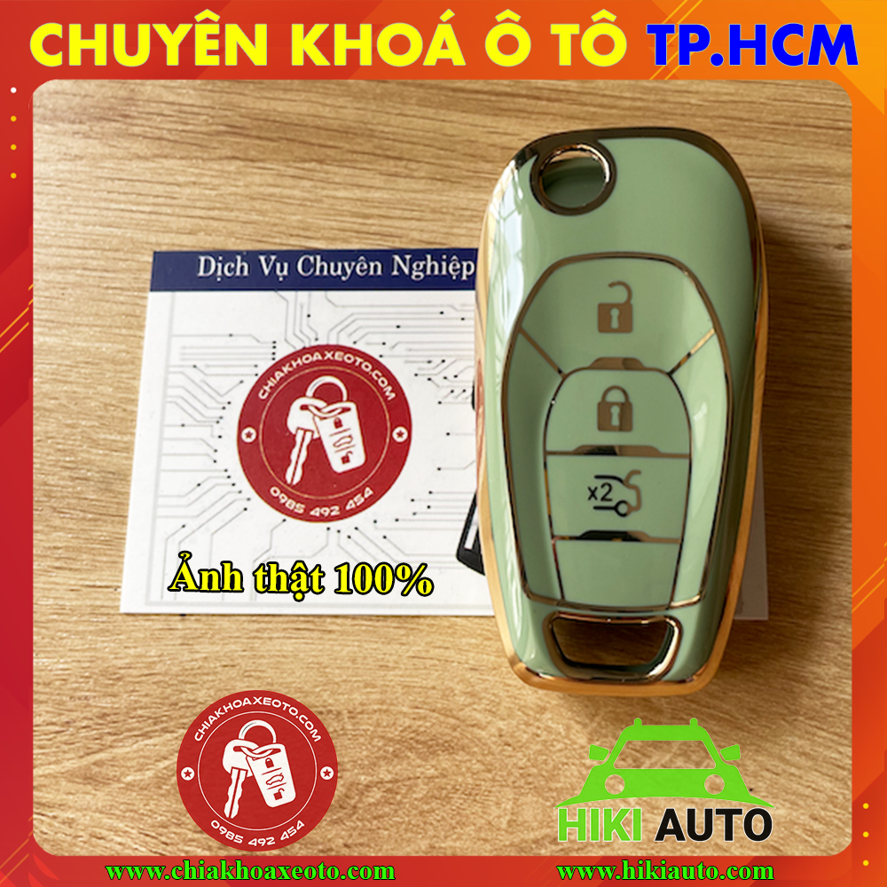 Ốp chìa khoá Chevrolet Traiblazer Colorado 3 nút bằng TPU, Ốp bảo vệ chìa nhìn sang trọng phong cách thời trang mới