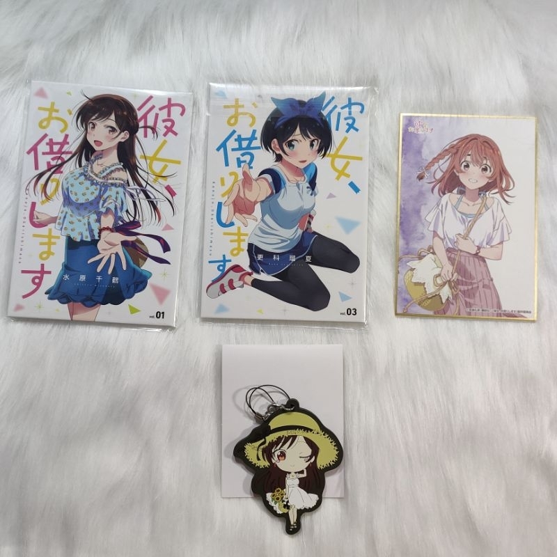 Thiệp, Móc khóa, Shikishi Anime Bạn gái thuê Kanojo, Okarishimasu