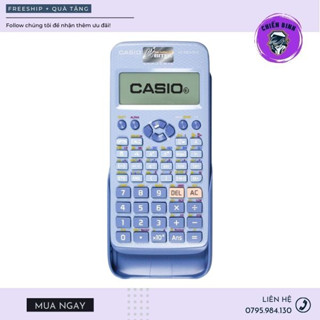 NEW 100% Máy Tính FX-580 VNX (521 Phép Tính)  - Hàng Nhập Thái - Chuyển đổi Tiếng Việt - Chiến Binh Store