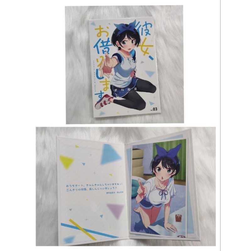 Thiệp, Móc khóa, Shikishi Anime Bạn gái thuê Kanojo, Okarishimasu