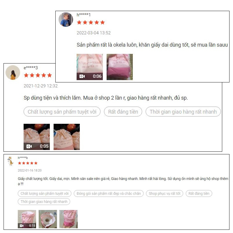 Khăn Lau Mặt Dùng 1 Lần Animerry Êm Ái Mềm Mại Tốt Cho Da Mặt  - Tokyo Store