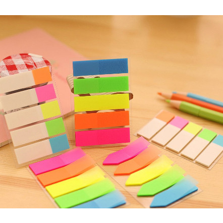 Note ghi chú huỳnh quang nhiều màu nguồn hàng buôn sỉ