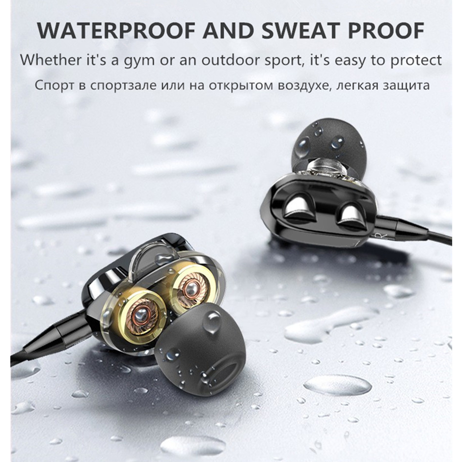 Tai nghe nhét tai có dây DOCHOITINTIN giắc cắm 3.5mm tích hợp micro chất lượng cao dành cho điện thoại laptop