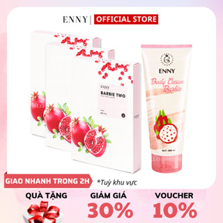 Bộ Dưỡng Trắng Da Body Barbie 200 Gram Và 3 Set Tắm Trắng Barbie Lựu Đỏ Thế Hệ Mới Năm 2023