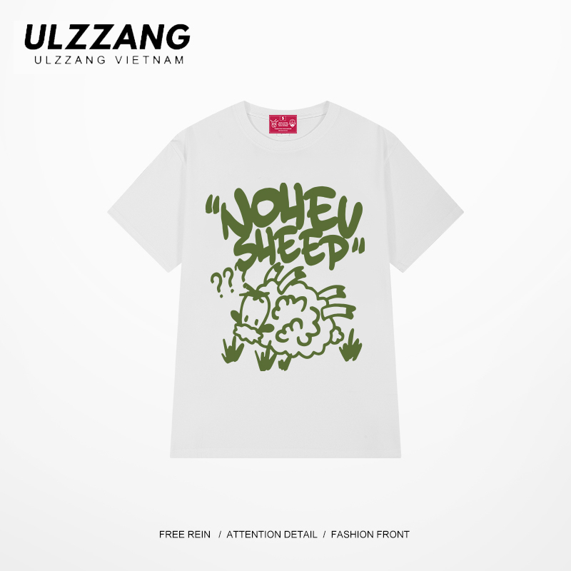 Áo thun local brand ULZZ ulzzang astronaut unisex tay lỡ form dáng rộng no hev sheep