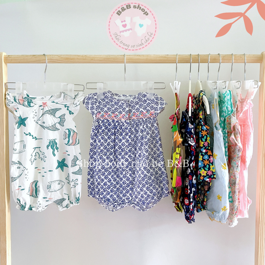 (Chọn mẫu) Body đùi bé gái, romper bé gái Carter xuất dư chất mát, thoáng khí từ 3 đến 24 tháng