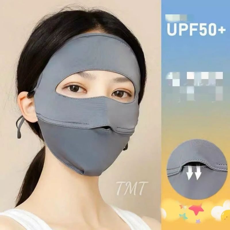 Mặt Nạ Lụa Lạnh Che Phủ Toàn Diện Chống Tia UV tmt