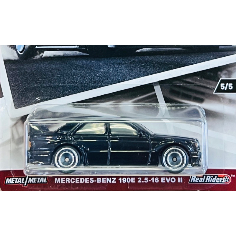 Hobby Store xe mô hình Hot Wheels Premium Modern Classics Mercedes Benz 190E Đen