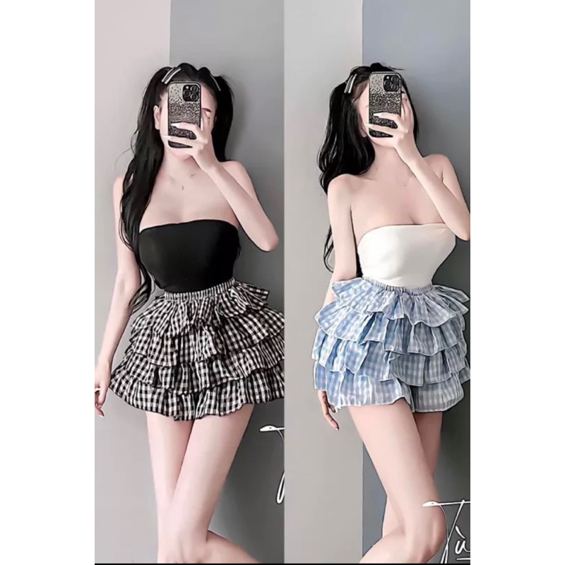set áo cúp + cv xoè