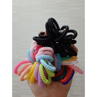 💥Set 10 Cột Tóc Lò Xo, Nhiều Mẫu, Siêu Co Giản
