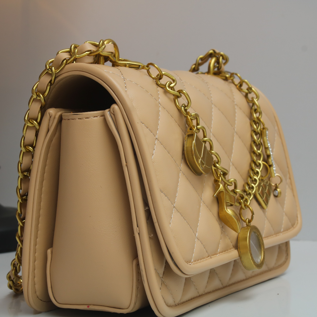 {BẢN QUÀ TẶNG} Túi kẹp nách + đeo chéo FULL BOX size 20cm*8cm*13cm kèm charm tháo rời CK2-70840477